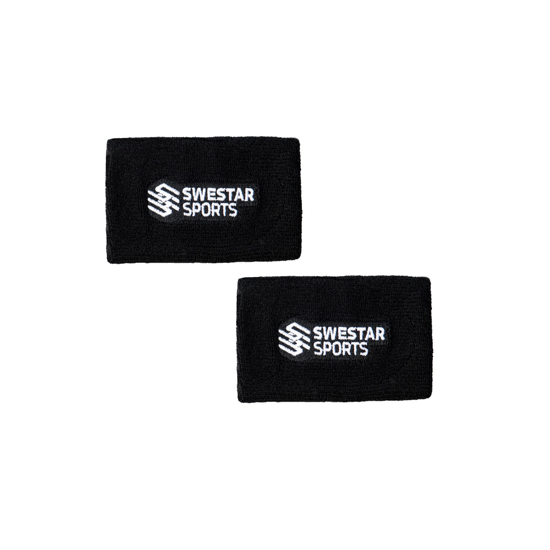 Swestarsports svettband svart 2-Pack